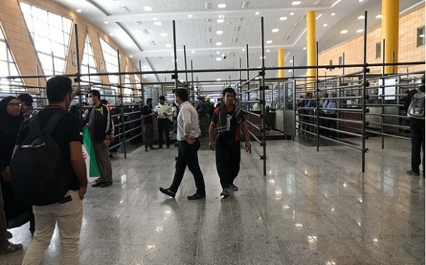 مدیر پایانه مسافری شلمچه معارفه شد مدیر پایانه مسافری شلمچه معارفه شد